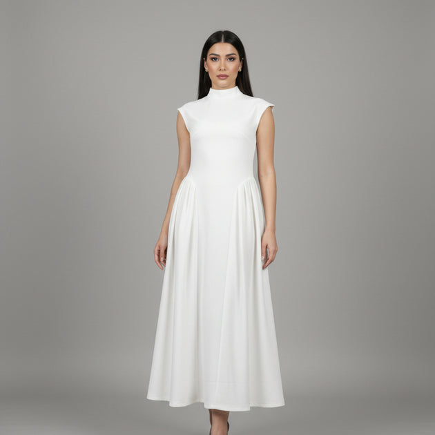 Royal White Dress
