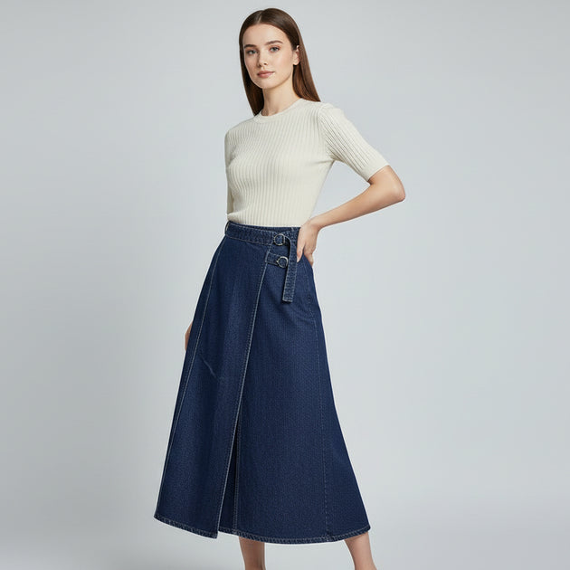 Stylish Jeans Skirt