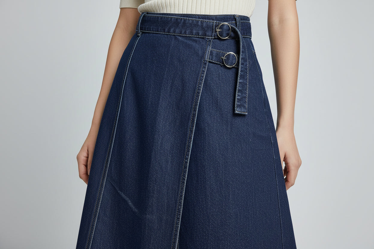 Stylish Jeans Skirt