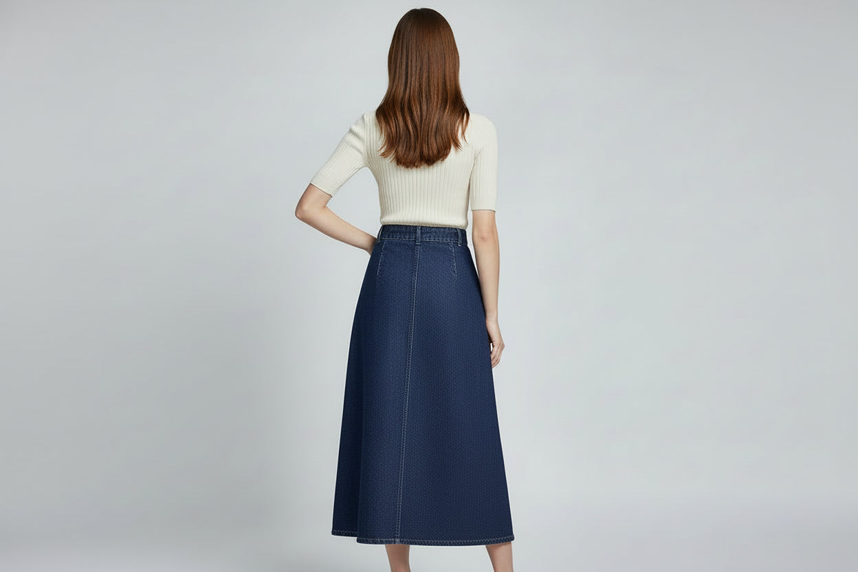 Stylish Jeans Skirt