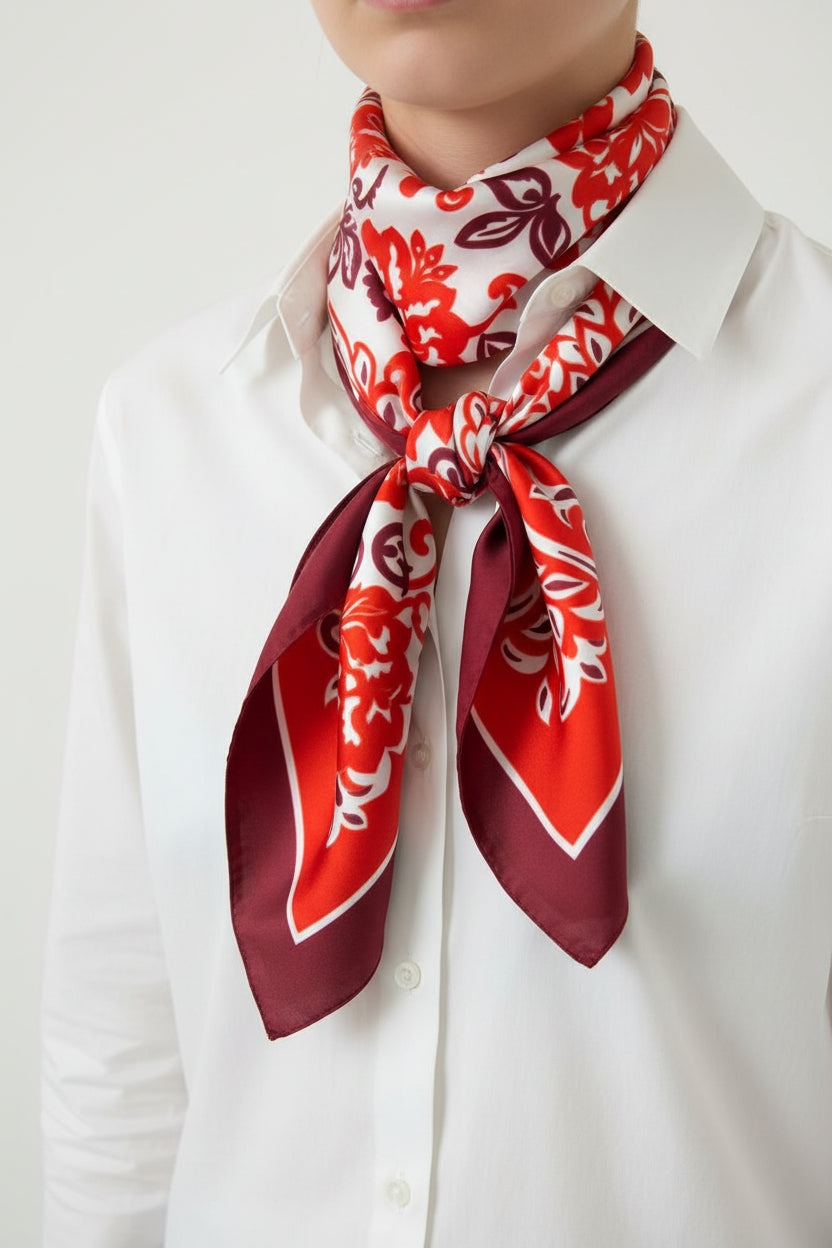 Silky Scarf 🤍