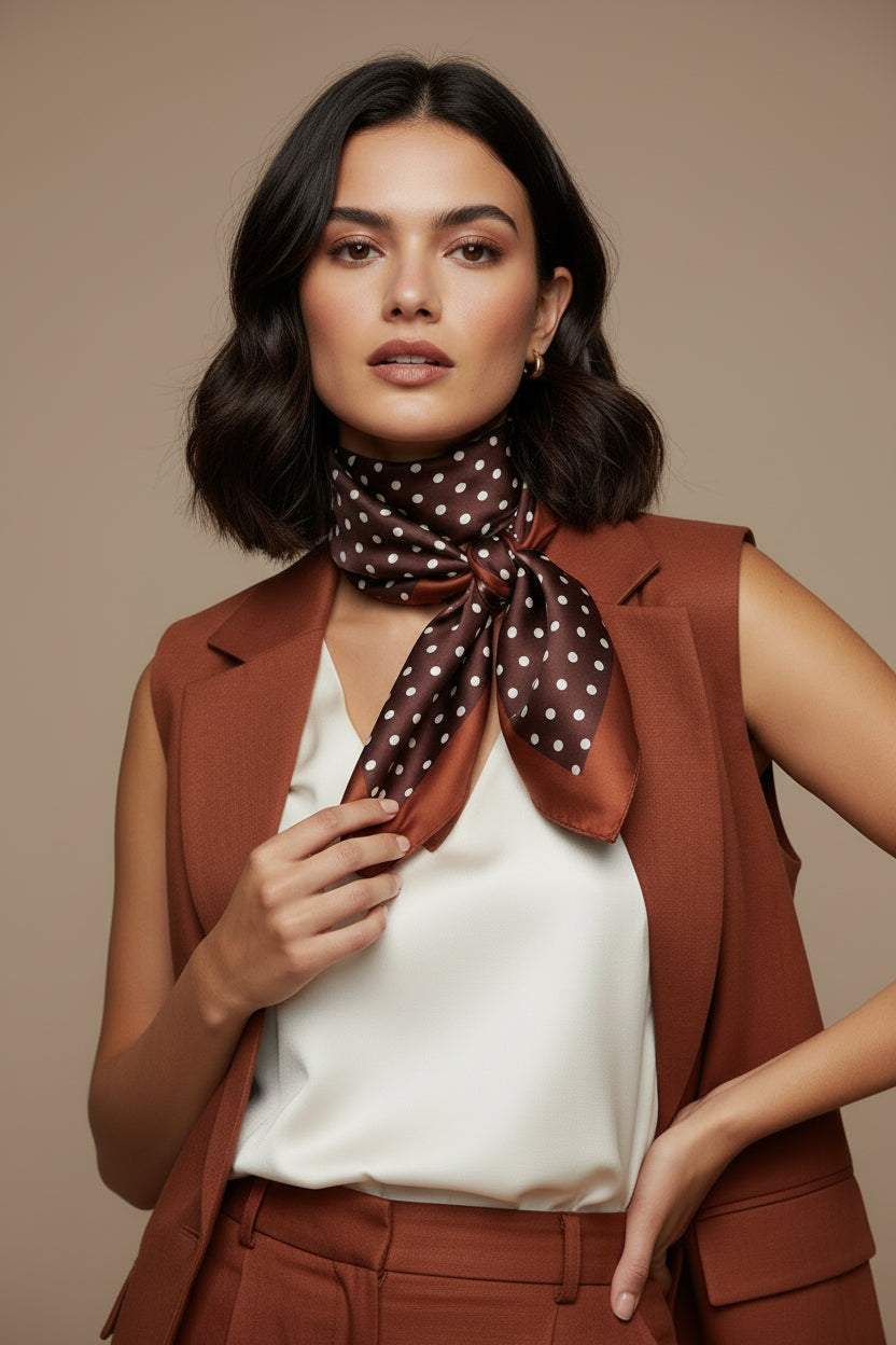 Silky Scarf 🤎