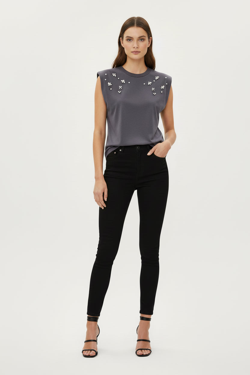 Stone detailed top