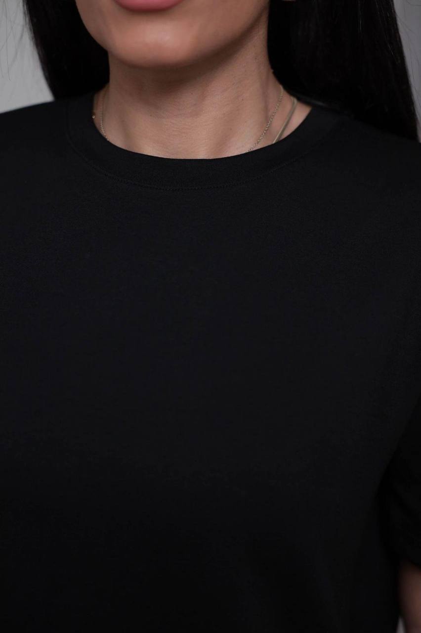 Oversize round neck t-shirt