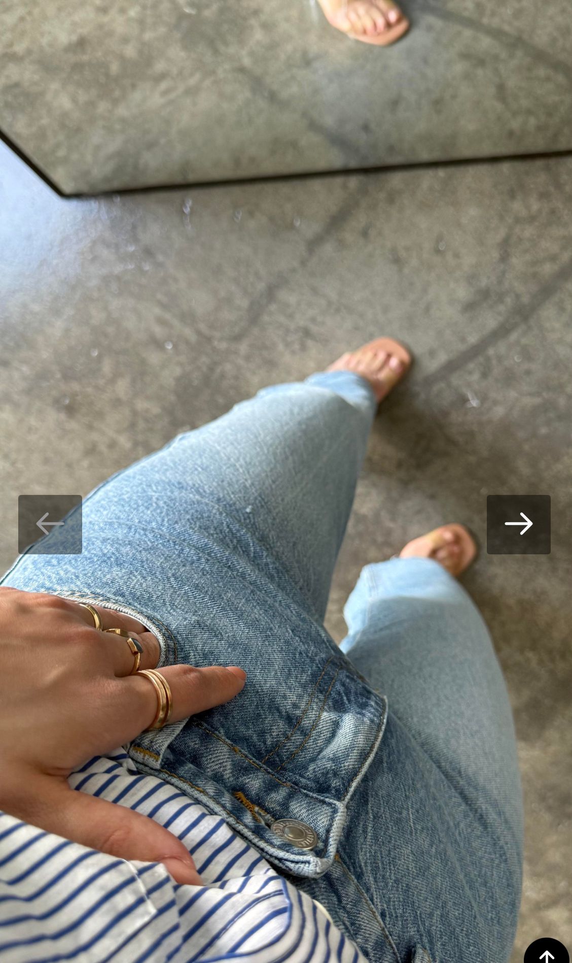 Regular Size Light Blue Jeans