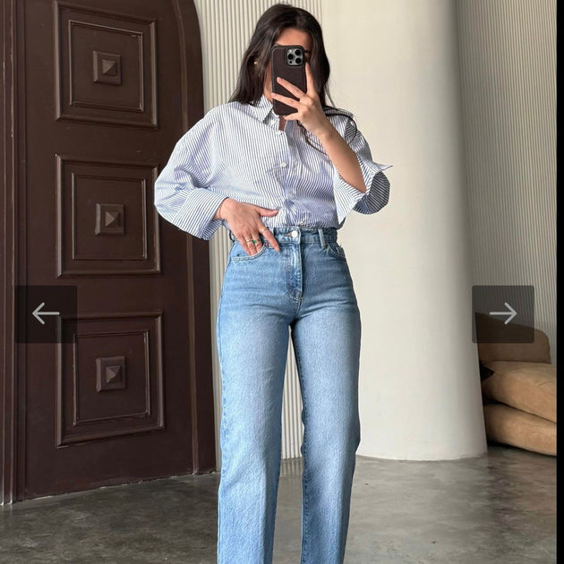 Regular Size Light Blue Jeans
