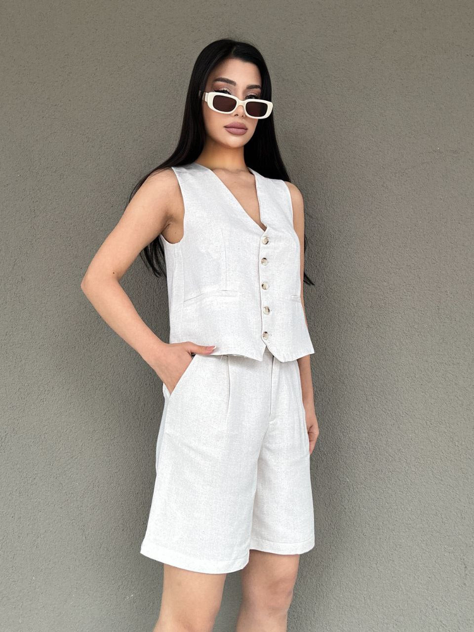 ZARA Model Linen Set