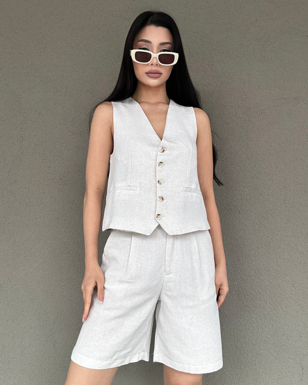 ZARA Model Linen Set