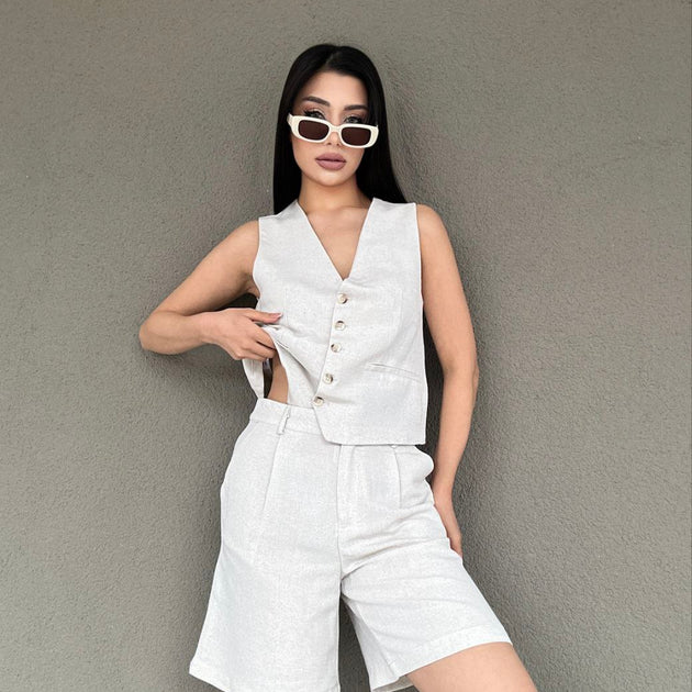 ZARA Model Linen Set