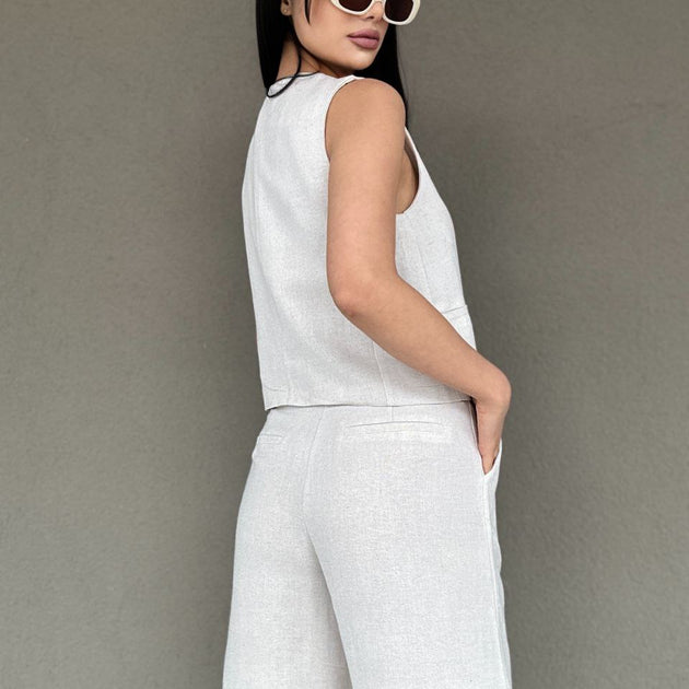 ZARA Model Linen Set