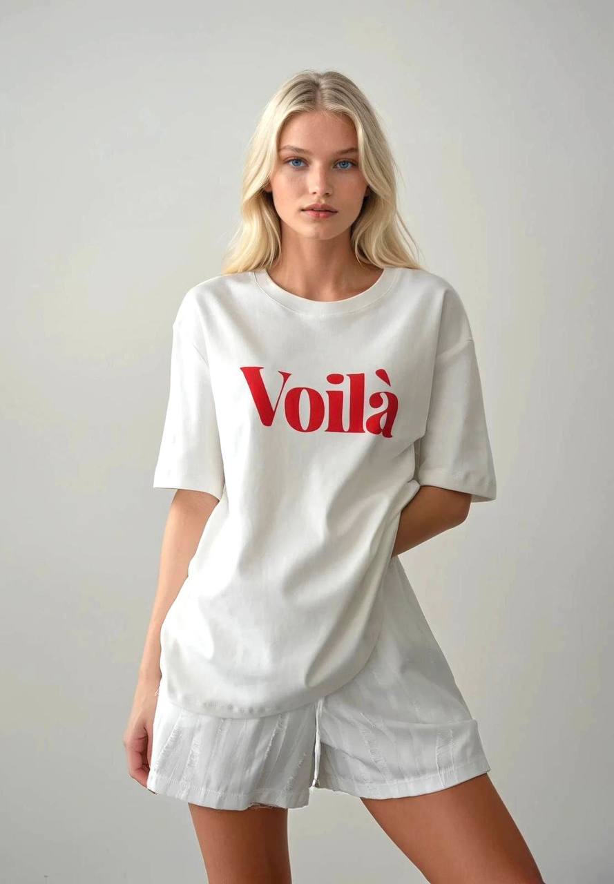 Oversize Voila t-shirt