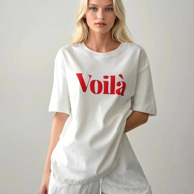 Oversize Voila t-shirt
