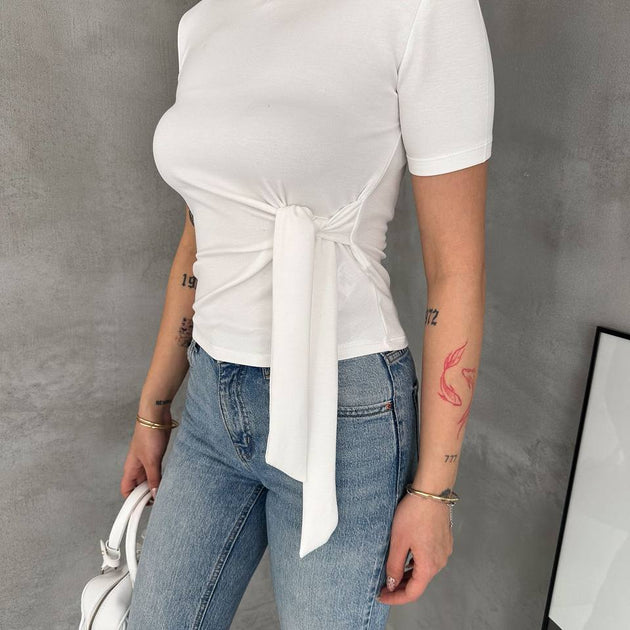 Top with Bow Detail