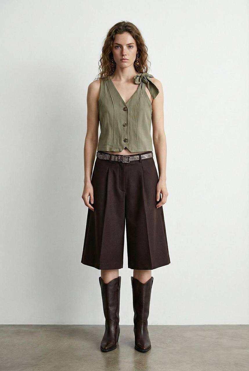 Linen Vest