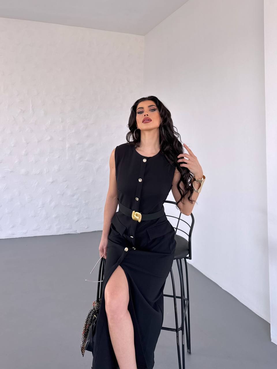 Black Dress "Zara model"