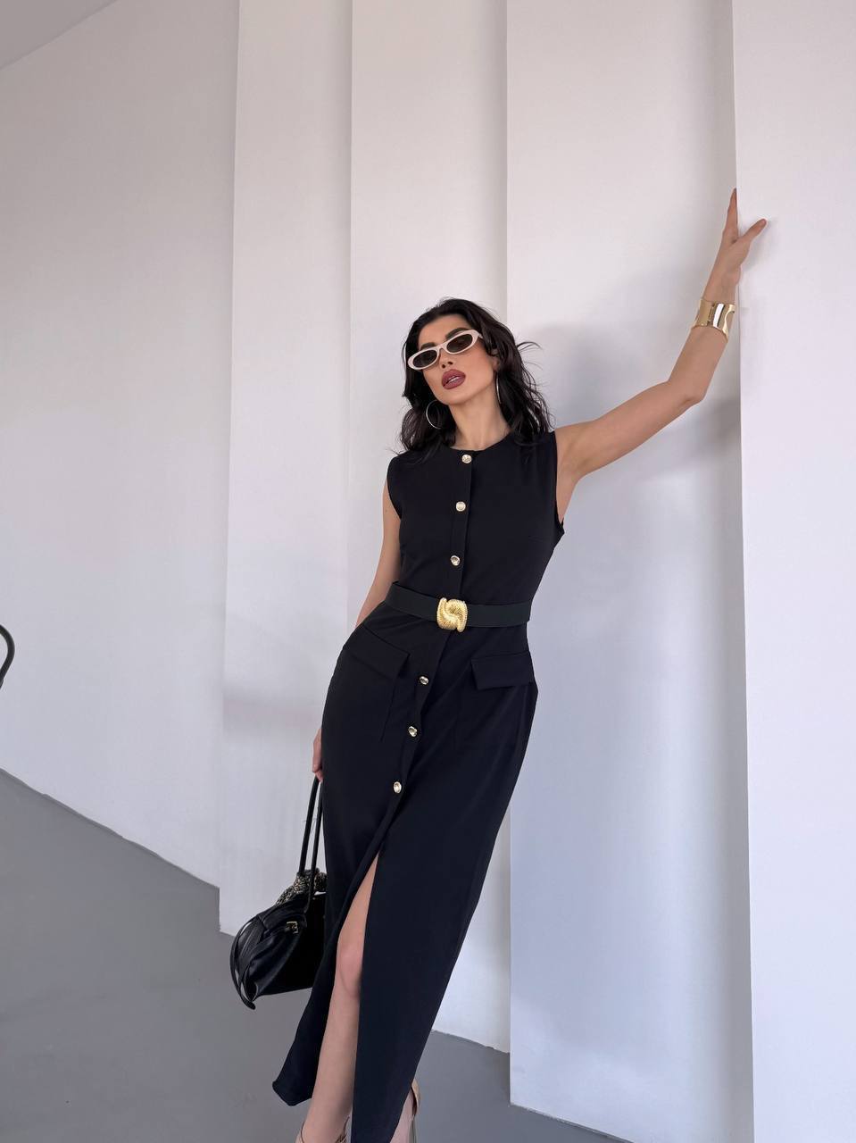 Black Dress "Zara model"