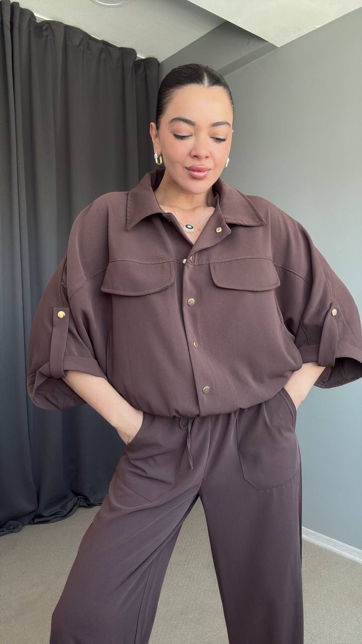 Buttomed Trendy Tracksuit