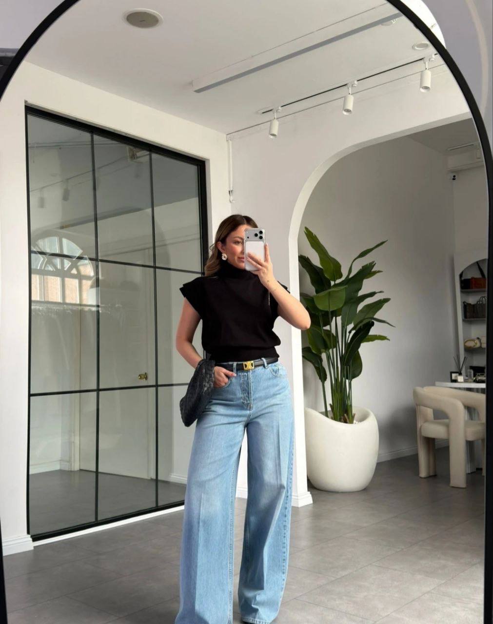 High Neck Top