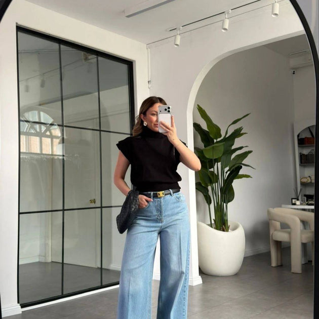 High Neck Top