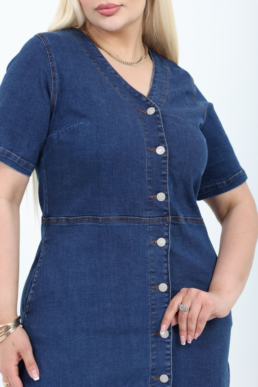 PlusSize Jeans Dress
