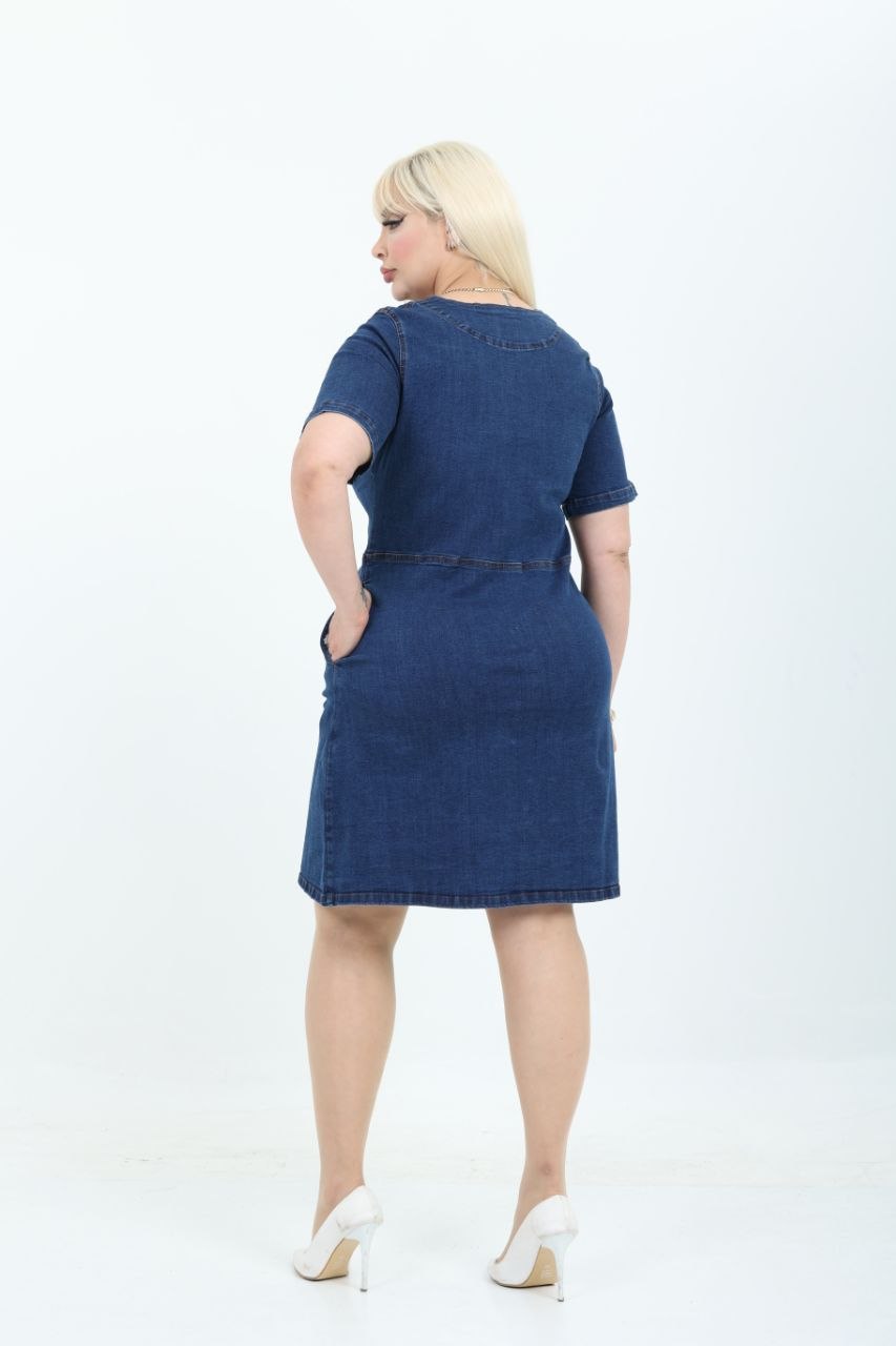 PlusSize Jeans Dress