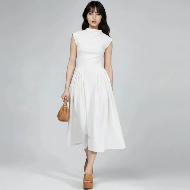Royal White Dress