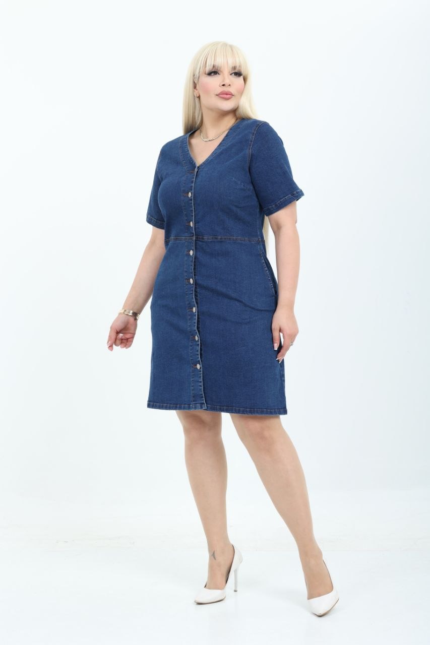 PlusSize Jeans Dress