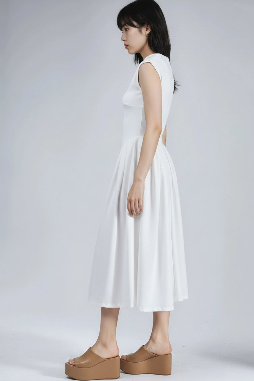 Royal White Dress